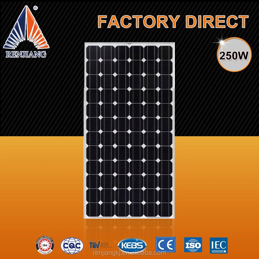 Monocrystalline 250w Solar Panels Price Nepal Buy 250w Solar Panels