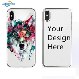Maxshine custom phone case manufacturer Logo Customized for iphone case custom x xs xr xs max