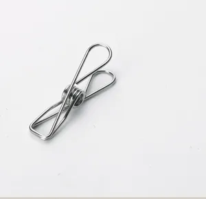 Image of Factory price sale silver metal 304/316 stainless steel spring clothes peg sunning clip
