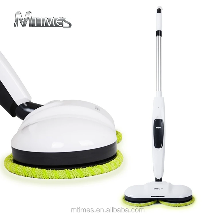 

Electronic High Quality Spinning spin mop and floor polisher mop, White+black