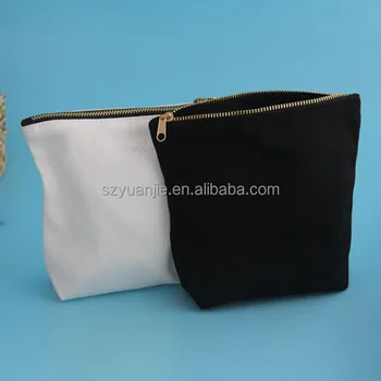 Wholesale Plain Makeup Bag,Plain Canvas Cosmetic Bag - Buy Wholesale Plain Makeup Bag,Plain ...