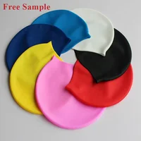 

Customize Cartoon SwimCap, Printing Logo Brand Silicone Swimming Cap
