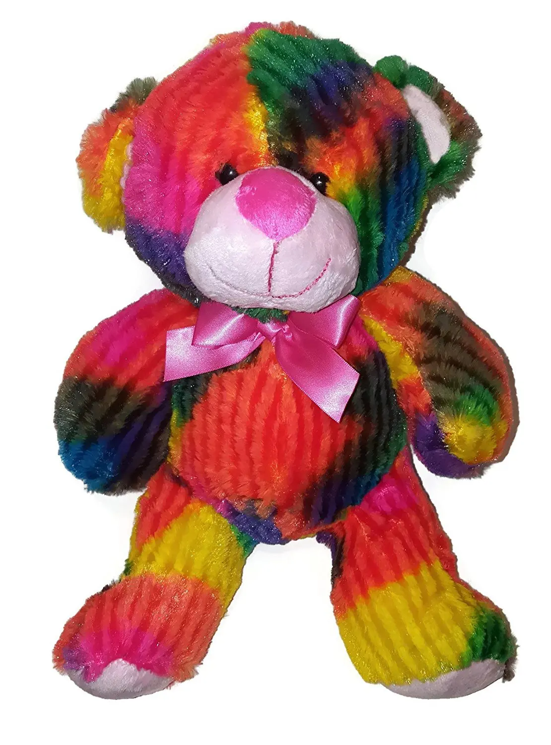 giant tie dye teddy bear