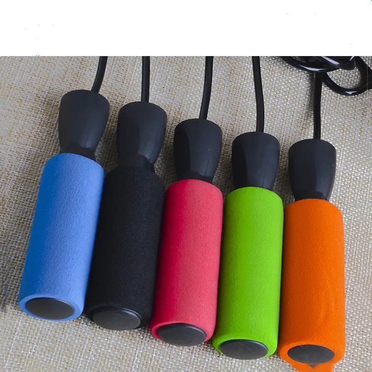 Wholesale Adjustable Weighted Sports Fitness Heavy Bearing Jump Rope With Foam Handle
