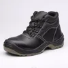 china factory hot selling gaomi factory popular selling middle cut leather safety shoes No.6109