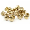 Brass Chicago screw for leather belt