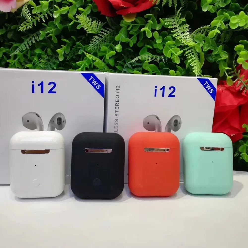 

High quality Waterproof TWS bluetooth earphone truly wireless earbuds headphone for redmi airdots, Black;white