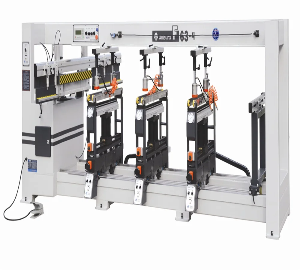 
F63-4 UNISUNX rotatable woodworking boring machine 