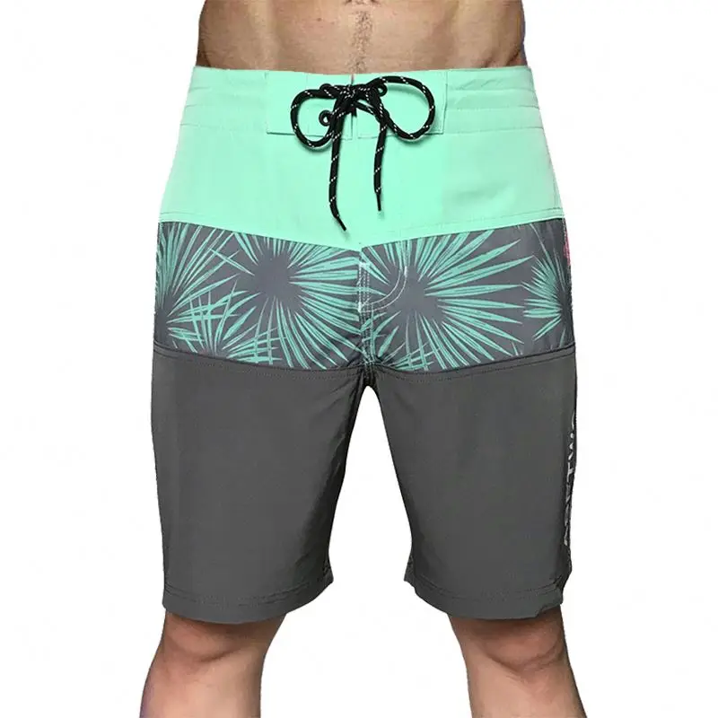 

Wholesale Surf Quick Dry Breathable Swimming Swim Boardshort Fabric Boardshorts Polyester Spandex