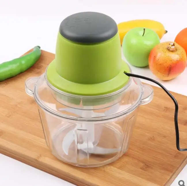 

Electric meat grinder chopper multi-functional chopper cooking machine auxiliary food machine two pairs of blades