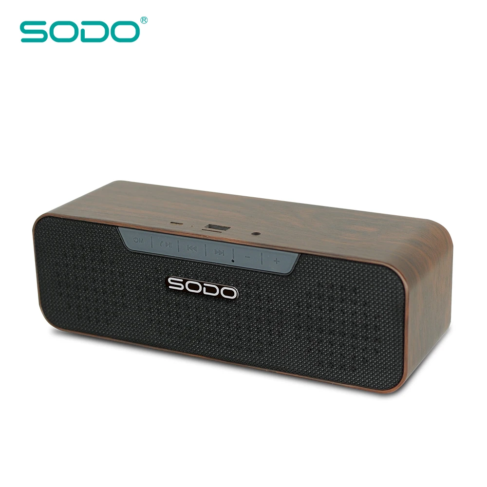 

Factory price portable bluetooth speaker with USB, Light wood /wood / deep wood