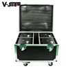 4pcs with flightcase with 20bags ti powder cold spark machine wedding firework Spark Fountain with DMX and IR Remote Control