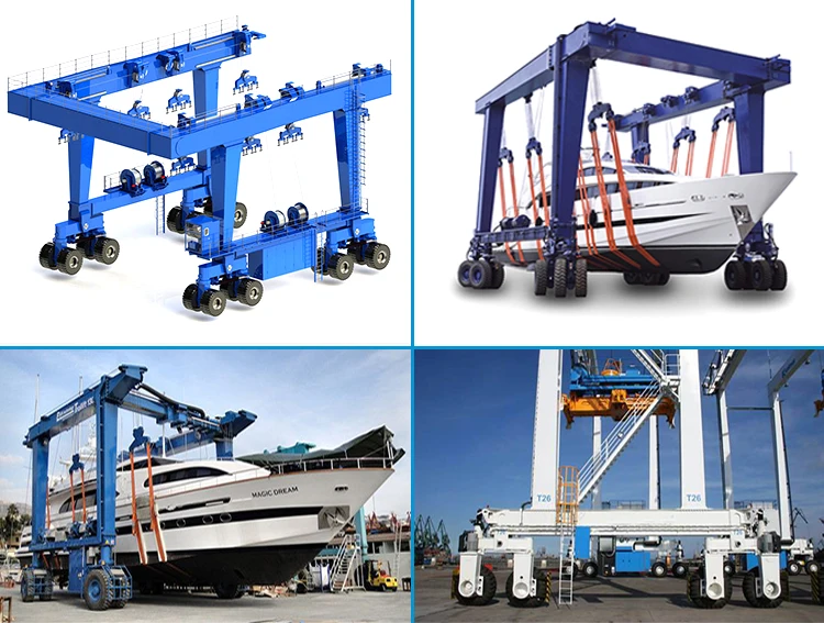 500 ton mobile boats lift gantry crane for sale