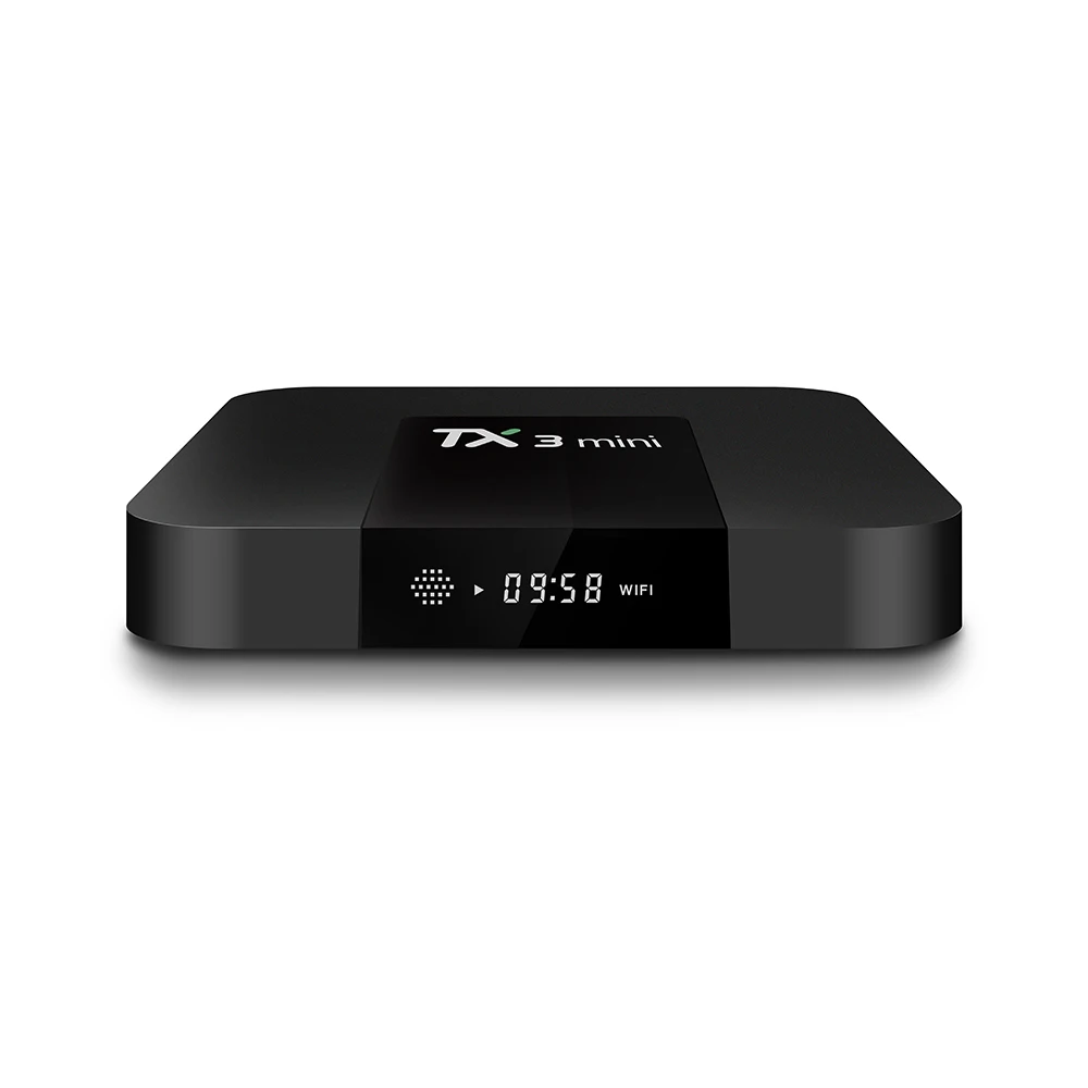 

TX3 mini Andriod TV box LED Display Android 8.1 Amlogic S905W 2GB 16GB 2.4G WIFI Support 4K media Player