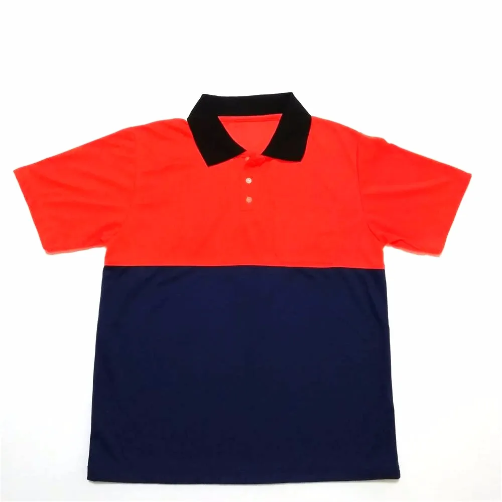 Wholesale Office Uniform Design Two Tone Safety Polo Shirt - Buy Polo ...