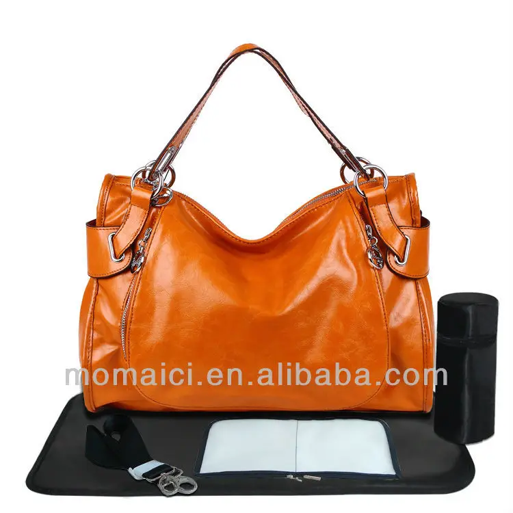 genuine leather nappy bags