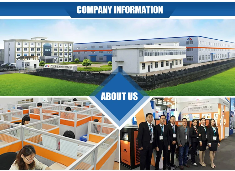 Dwt 7.5KW electric direct driven 380V scuba diving portable piston air compressor