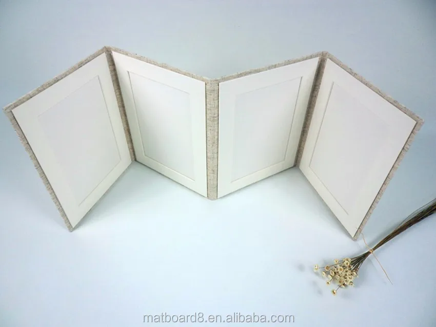 Paper Slip In Photo Folders 4x6 5x7 8x10 8x12 A4 Matboard Linen Paper