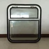 Modern aluminum window for train