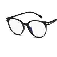 

JH Wholesale Cheap Anti Blue Light Vintage Eyeglasses Round Plastic Eyes Protect Optical Frames 2019