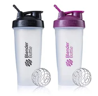 

BPA free custom design bottle shaker water drink gym leakproof portable shaker cup bottle with mixing ball whisk