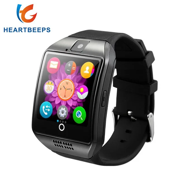 

Bluetooth Smart watch Q18 Passometer Sport Anti-lost with Touch Screen Camera TF Card Smartwatch for Android pk DZ09 A1