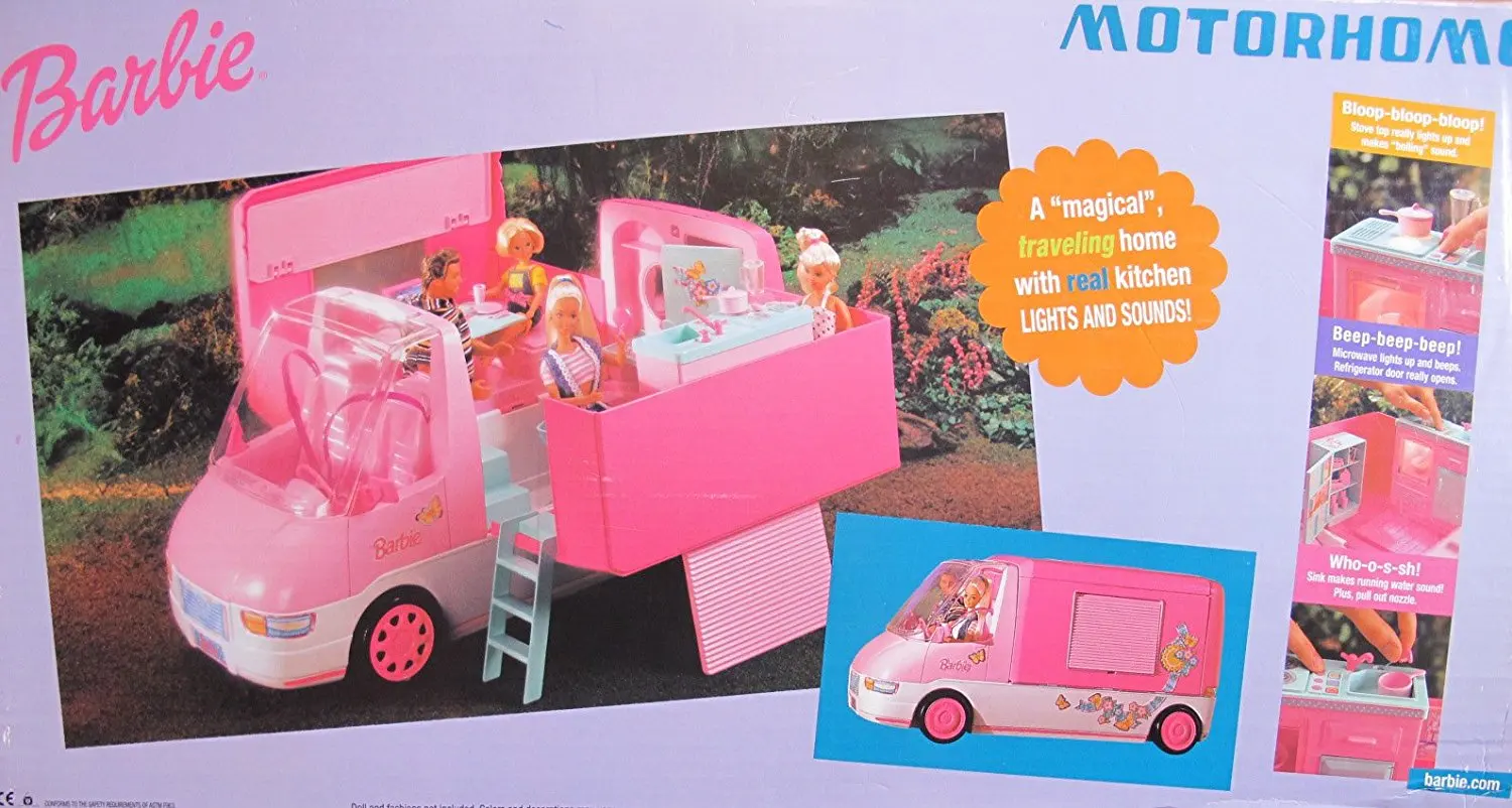 barbie magical motorhome 1990