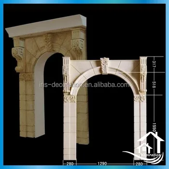 Exterior Piedra Arqueado Puerta Surround - Buy Puerta De Piedra Rodean