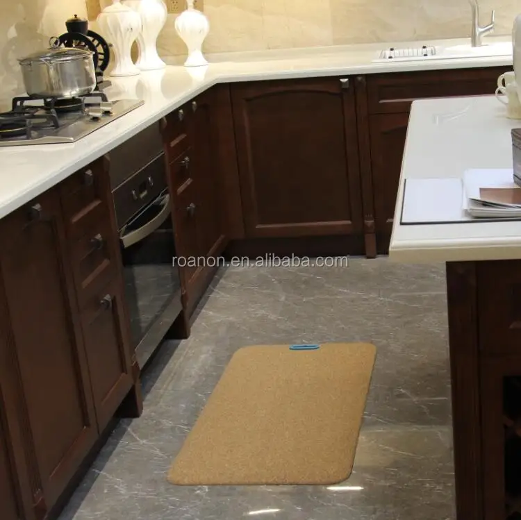 
52*98cm soft comfortable pu foam anti-fatigue kitchen mat cooking mat standing desk mat in office(manufacturer) 