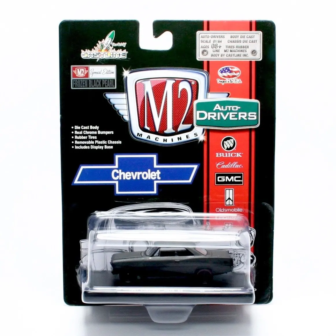 M2 Machines by M2 Collectible Ground Pounders 1956 Ford F-100 1:64 Scale R14 15-02 Blue//Light Blue Details Like NO Other!