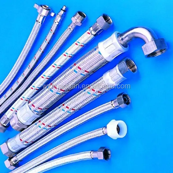 
stainless steel flexible braided hose for water purifier 