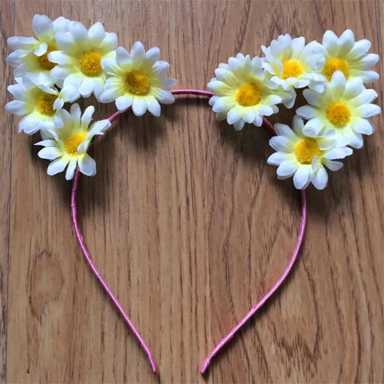 daisy hair band