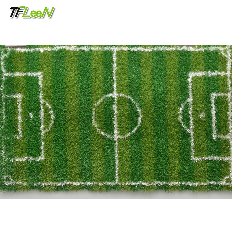 

Customizable prato sintetico gym turf mat flooring artificial green grass lawn for fitness studio mini football grass mat