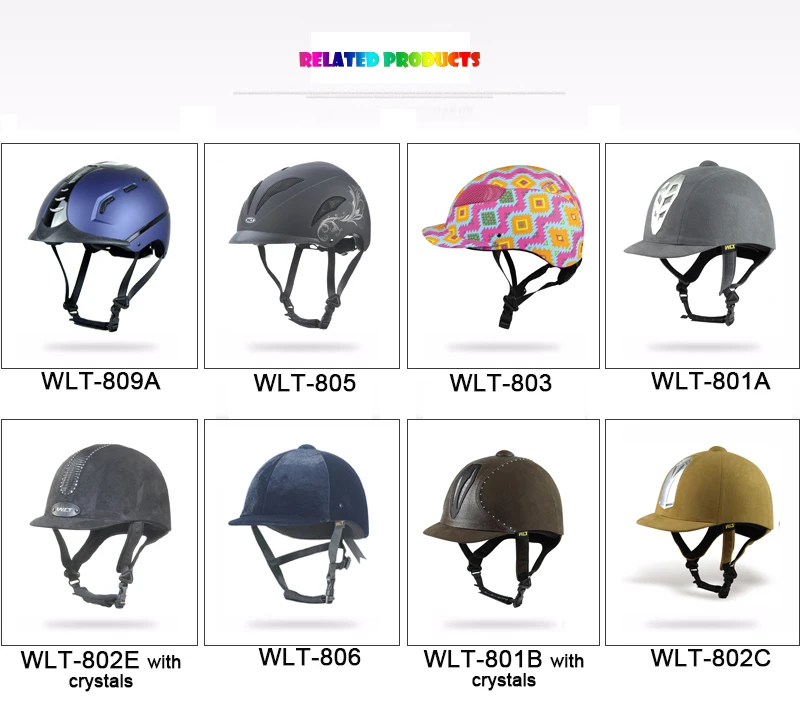 Wlt 801a Black Horse Equestrian Riding Helmet Buy Equestrian Riding