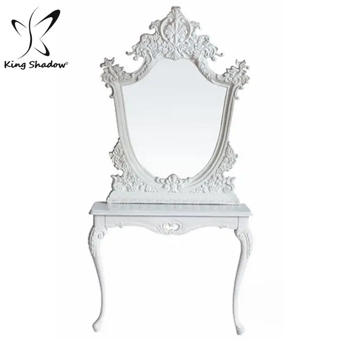 

Kingshadow new makeup mirror station with MDF material in salon