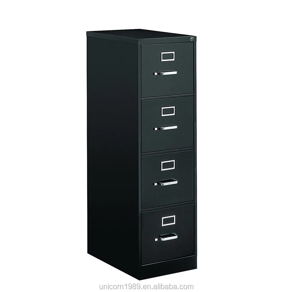 Funky 4 Drawer Steel Vertical Lockable Lateral Metal File