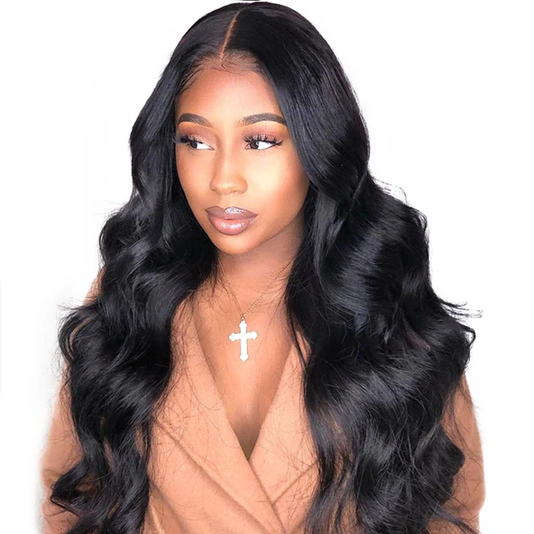 

Wholesale Aliexpress Virgin Brazilian Cuticle Aligned Hair Loose Deep Wave Front Lace Wigs Natural Pre Plcuked with Baby Hair, #1;#1b;natural color;#2;#4;#27;#30;#613