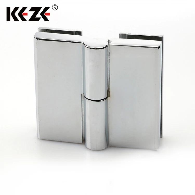 Germany Brass Double Action 30mm Patch Fitting Window Heavy Duty Glass Door Chrome Hinge