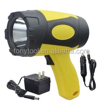 Super Bright LED Rechargeable Hand Held Spot Light 5W