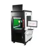 Gold Chain Making Machine Enclosed Fiber Laser Marking Machine For Metal Materials