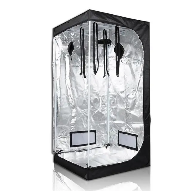 

Greenhouse hydroponics indoor grow tent grow room 100*100*200cm, Black