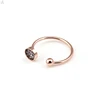 Anti Allergy Globule Disk Cuff Open Agate Druzy Rings