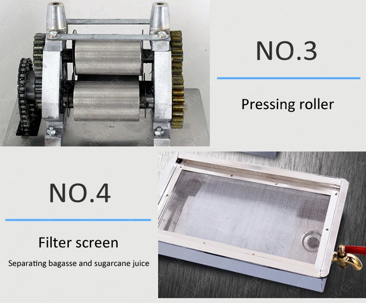 NEWEEK electric ginger press sugar cane juicer machine price