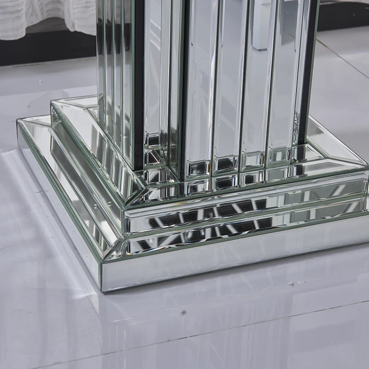 
Top quality home decor roman column glass sculpture pedestal stand 