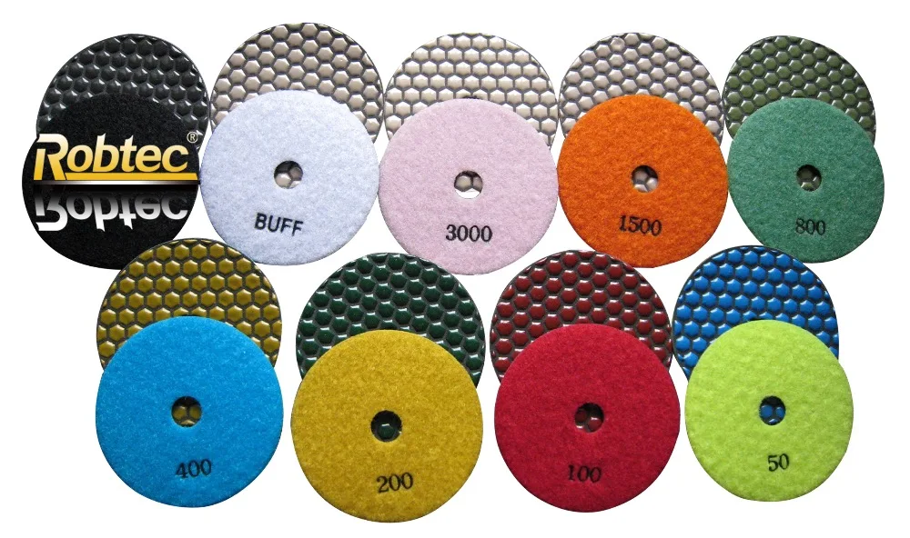 ROBTEC Black Abrasive Flexible Metal Grinding Disc, China Top 10 Flexible Grinding Disc For Metal