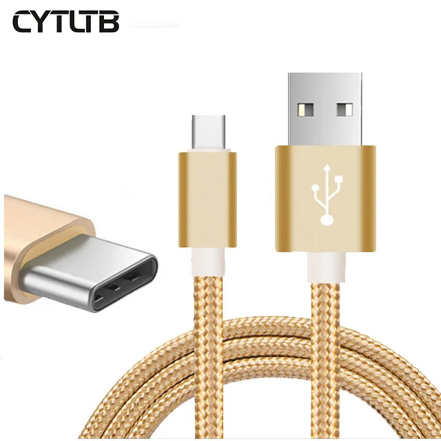 

fast charging usb cable type-c nylon cable For samsung Galaxy Note 8 N9500 N950F Type c charging cable, Gold and rose gold/silver