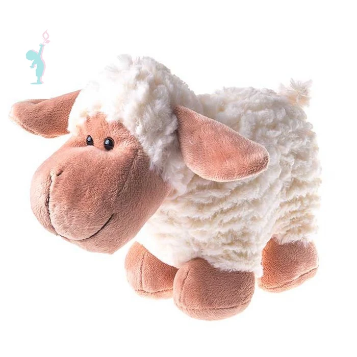 white lamb soft toy