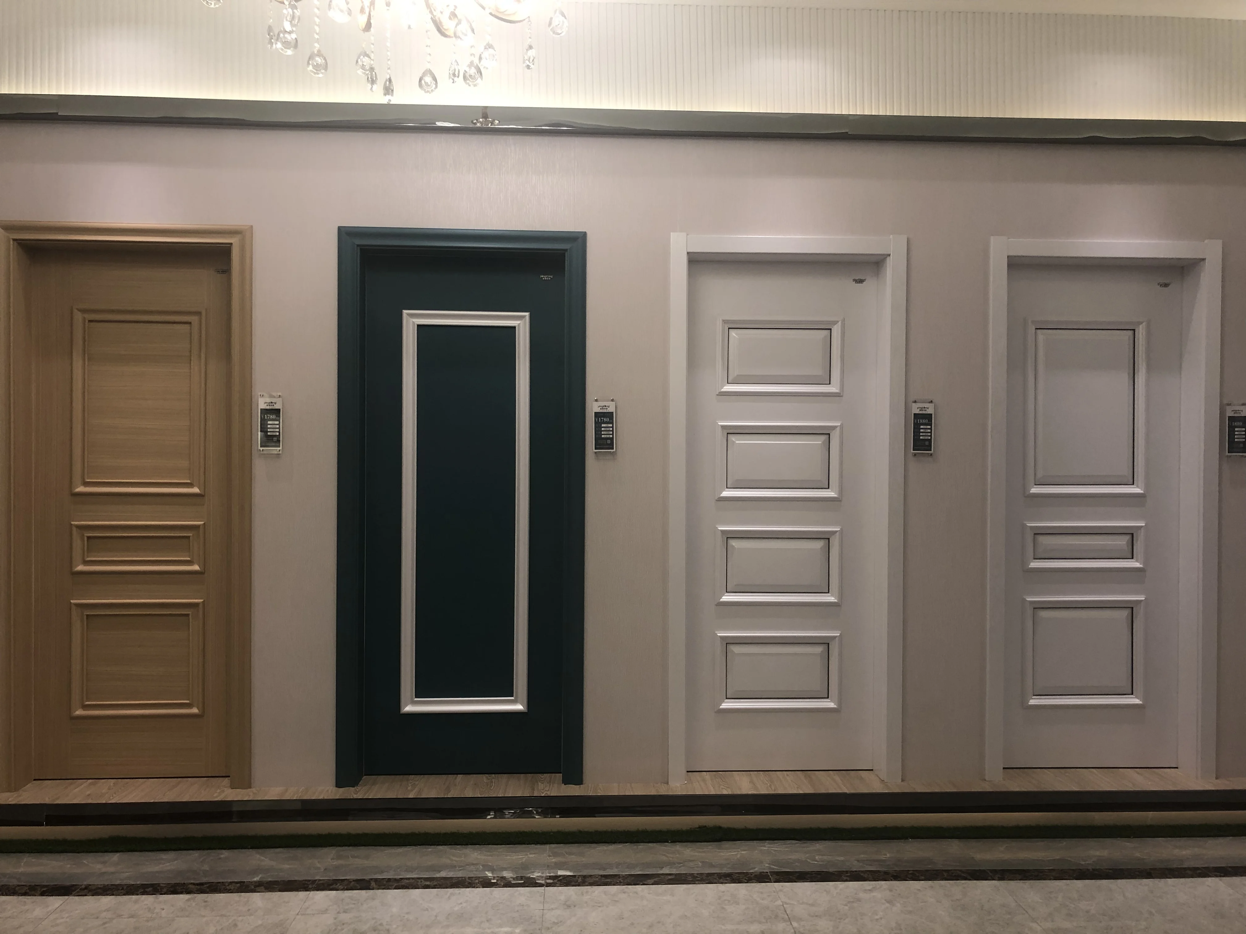 French style interior designs doors WPC composite door