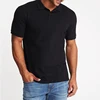 High quality mens black plain polo t shirt 100% cotton polo shirt