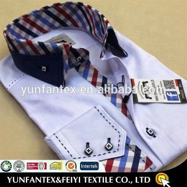 
2020 latest fashion manufactures 100 cotton cheapest Italy collar shirt for men 